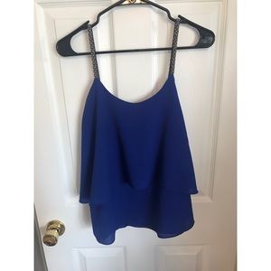 Royal blue tank top